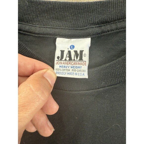 Vintage Redrum Shinning JAM tag Black shirt adult size Large HTF USA - Picture 2 of 6